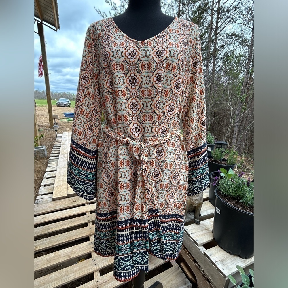 A. Byer dress. Belted. Size M.